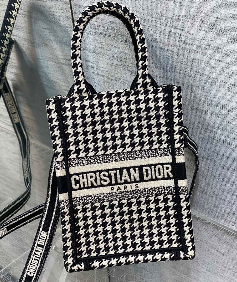 MINI DIOR BOOK TOTE PHONE BAG