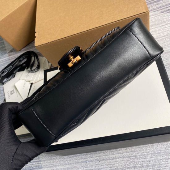 GG Marmont small matelassé shoulder bag
