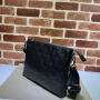 GG embossed medium messenger bag
