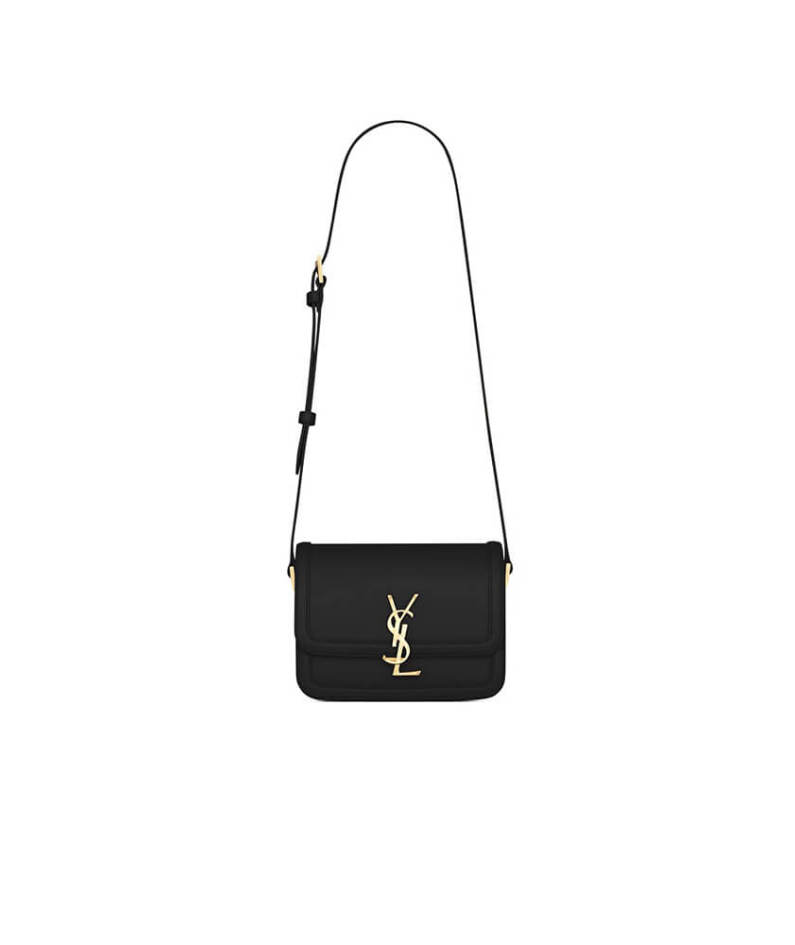 SOLFERINO SMALL SATCHEL IN BOX SAINT LAURENT LEATHER