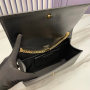 KATE MEDIUM CHAIN BAG IN GRAIN DE POUDRE EMBOSSED LEATHER