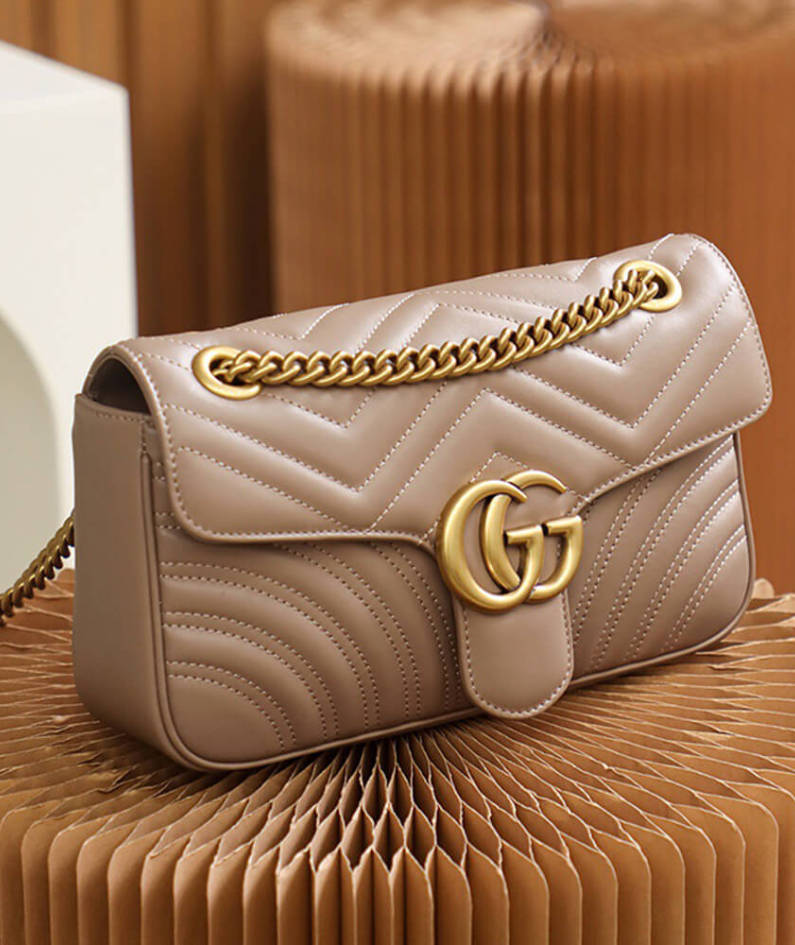 GG Marmont small matelasse shoulder bag