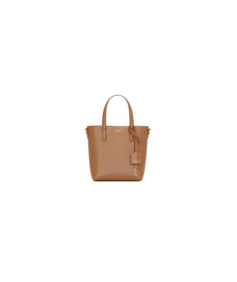 MINI TOY SHOPPING SAINT LAURENT IN BOX LEATHER