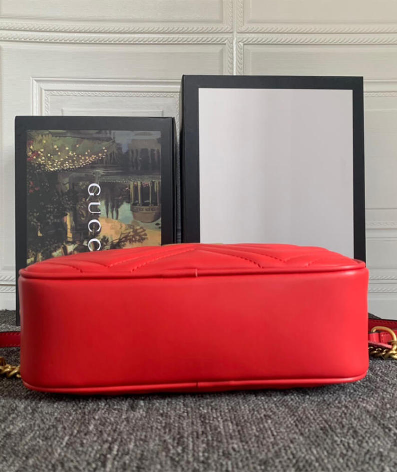 GG Marmont small matelasse shoulder bag