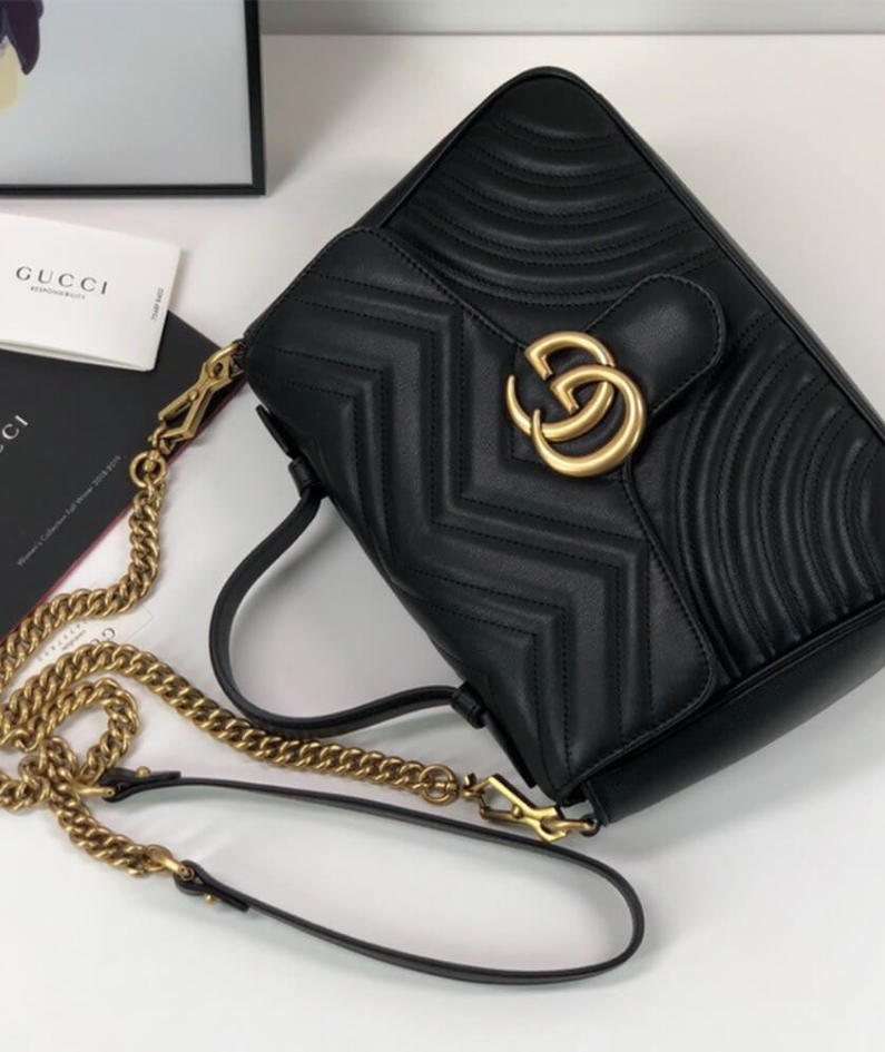 GG Marmont small top handle bag