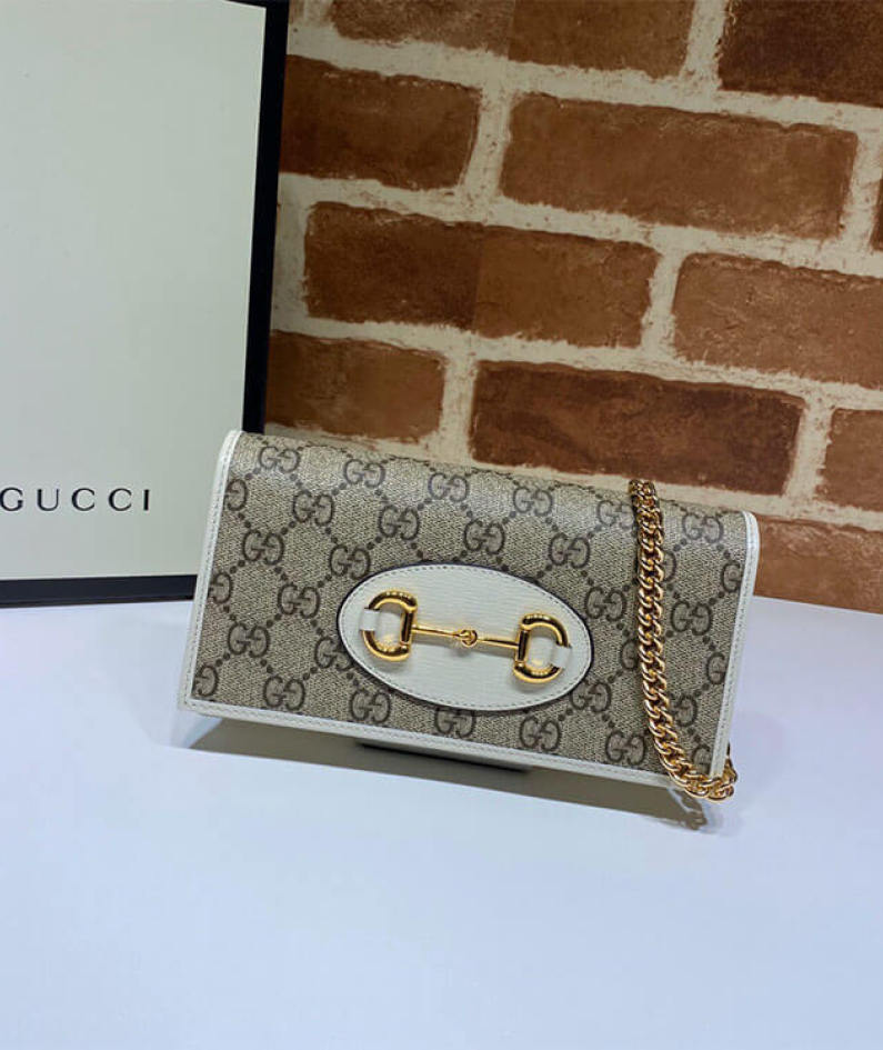 Gucci Horsebit 1955 Wallet With Chain