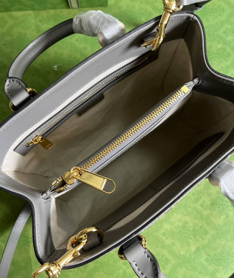 GG matelassé mini top handle bag