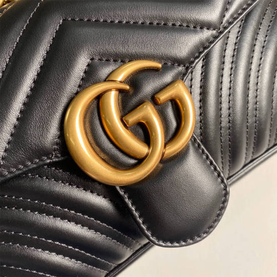 GG Marmont small matelassé shoulder bag