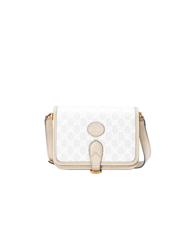 Mini shoulder bag with Interlocking G