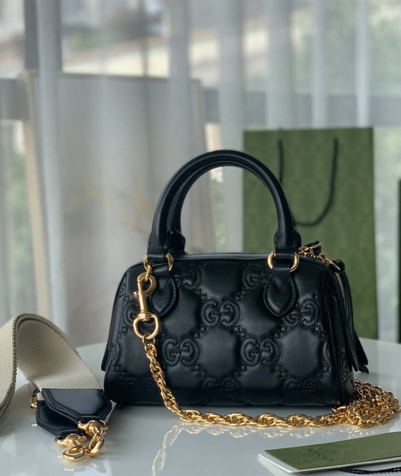 GG Matelassé mini bag