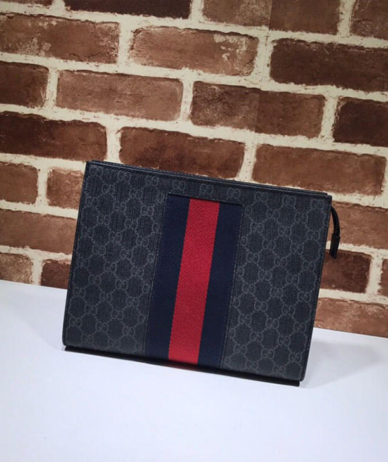 Gucci GG Black Pouch