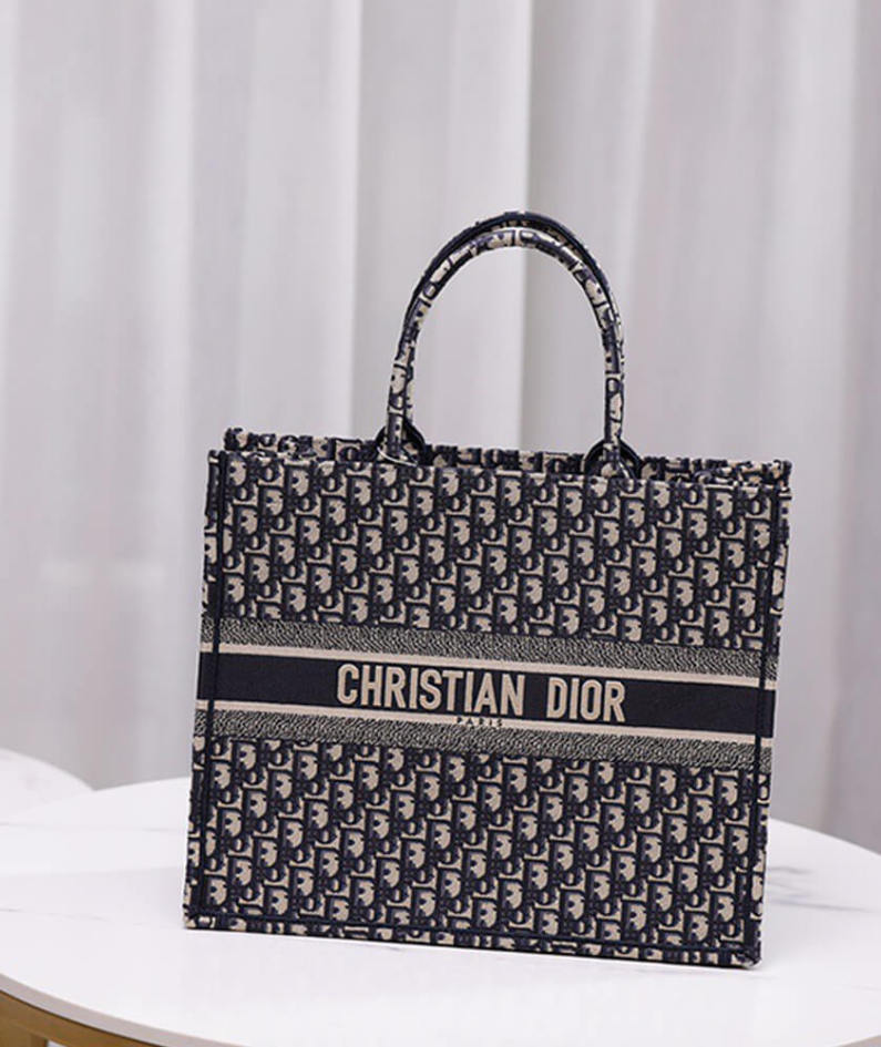 LARGE DIOR BOOK TOTE