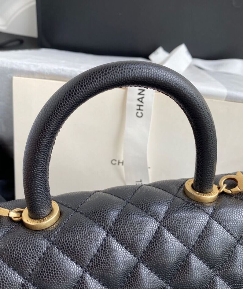 CHANEL Coco Handle Bag Small