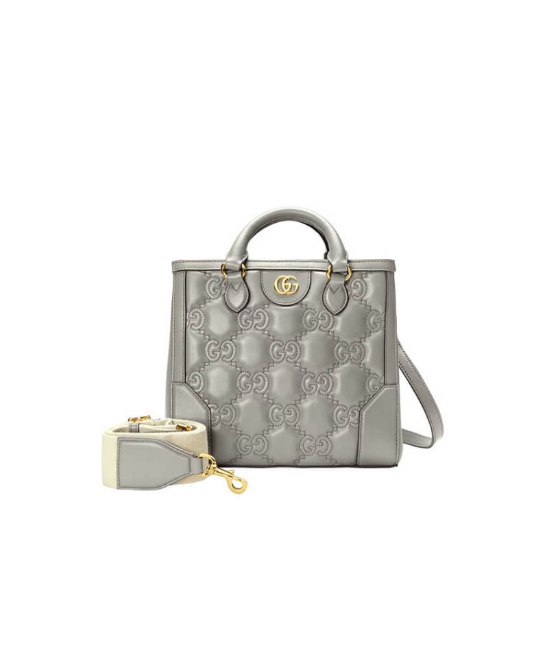 GG matelassé mini top handle bag