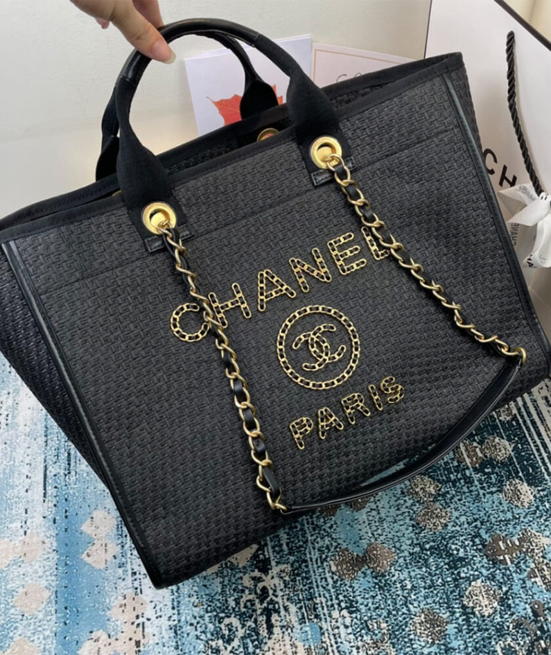 CHANEL Deauville Large Tote