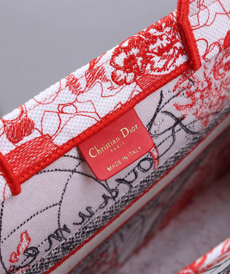 SMALL DIOR BOOK TOTE