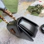 GUCCI BAMBOO 1947 JUMBO GG SMALL TOP HANDLE BAG