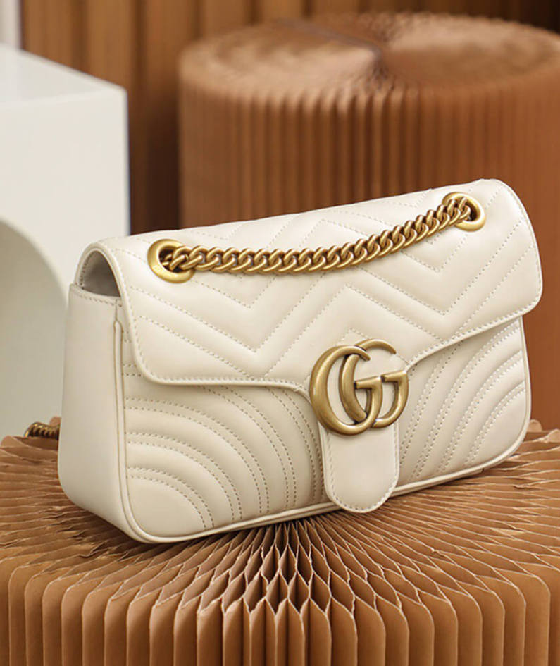 GG Marmont small matelasse shoulder bag
