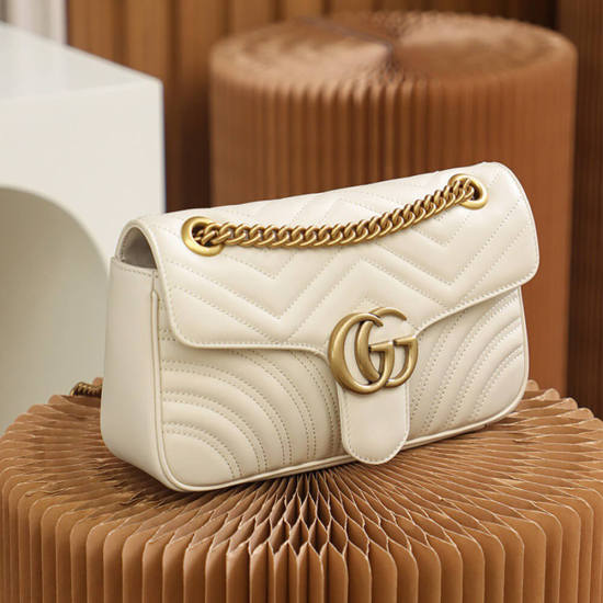 GG Marmont small matelasse shoulder bag GG Marmont small matelasse shoulder bag