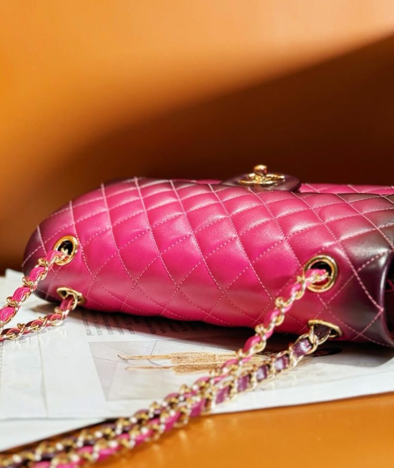 CHANEL CLASSIC 11.12 HANDBAG(high-end grade)