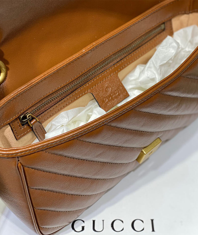 GG Marmont small matelasse shoulder bag