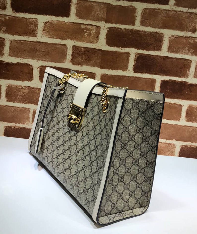 Padlock medium GG shoulder bag