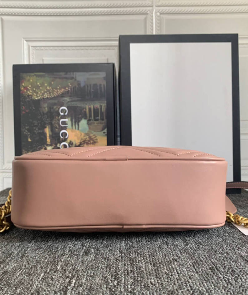 GG Marmont small matelasse shoulder bag