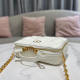 DIOR CARO BOX BAG WITH CHAIN