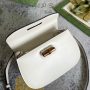 GUCCI BAMBOO 1947 JUMBO GG SMALL TOP HANDLE BAG
