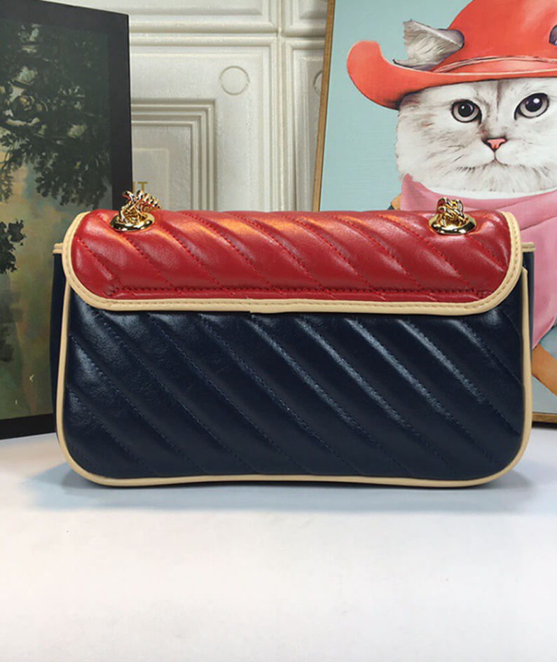 GG Marmont small matelasse shoulder bag