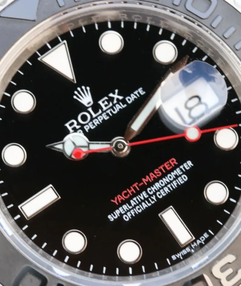 YACHT MASTER 1 ( BLACK & BLUE DIAL ) STAINLESS STEEL 40MM M116622