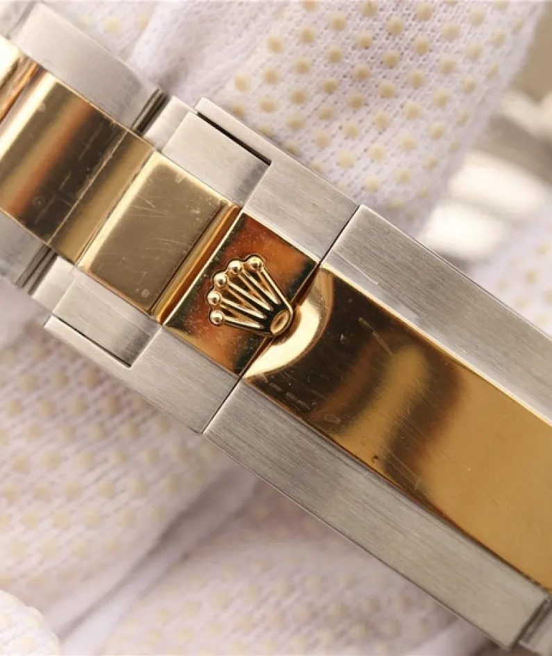 YACHT MASTER 1 GOLDMIX (GOLDEN DIAL ) STAINLESS STEEL 40MM 16623