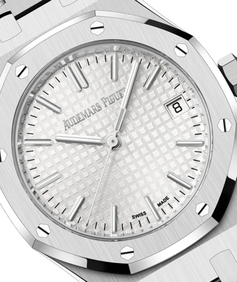 ROYAL OAK SERIES AUTOMATIC WINDING WATCH  5O ANNIVERSARY EDITION  Ref. 15550ST.OO.1356ST.01(AAAAA version)