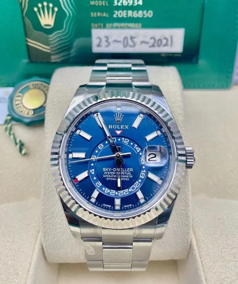 The Oyster Perpetual Sky-Dweller（BLUE） m326934-0003