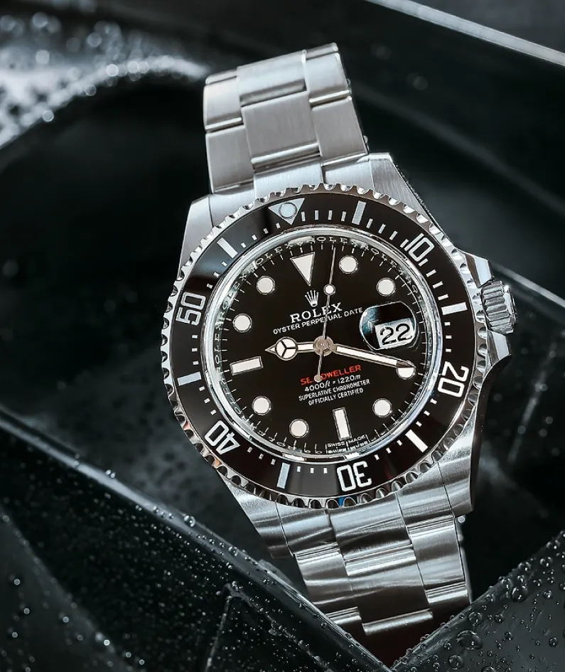 Rolex Sea Dweller Silver Black Dial 43mm m126600-0001(AAAAA version)
