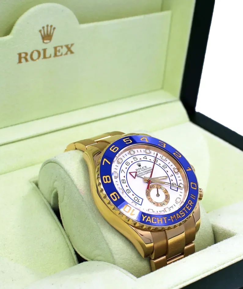 Rolex YACHT-MASTER II-（Gold Strap）m116688-0002(AAAAA Version)