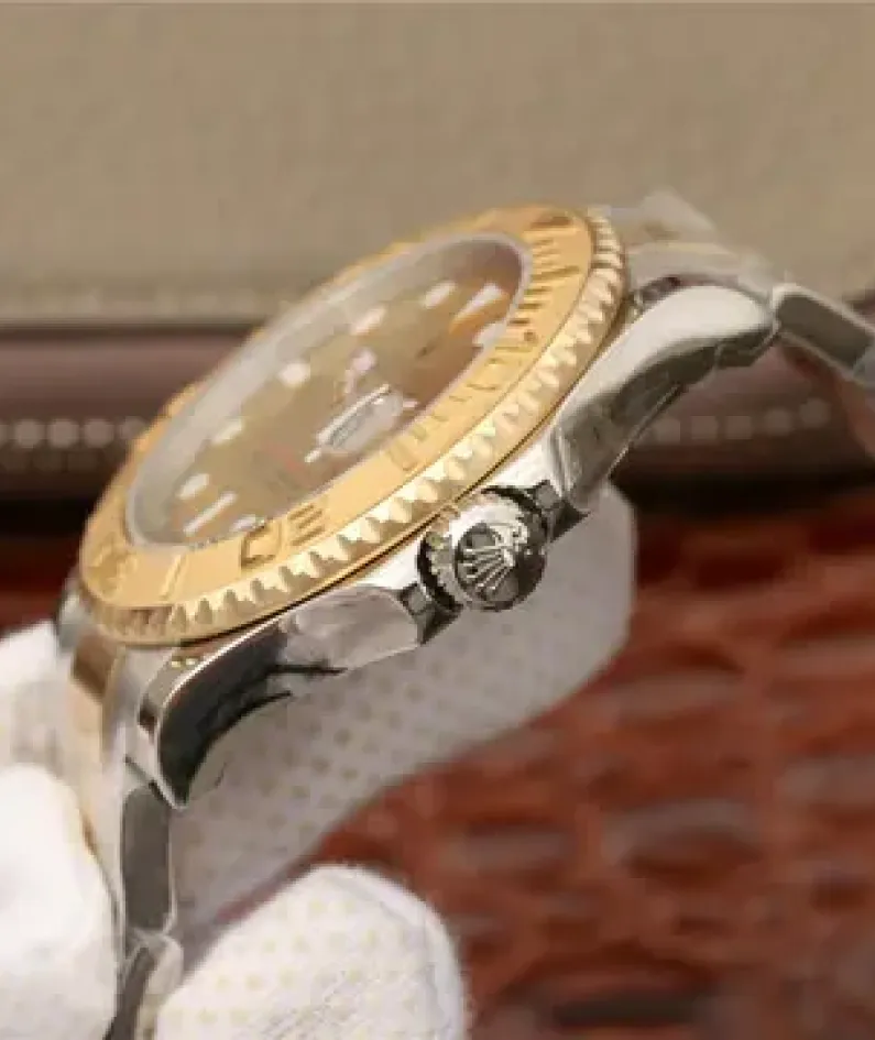 YACHT MASTER 1 GOLDMIX (GOLDEN DIAL ) STAINLESS STEEL 40MM 16623