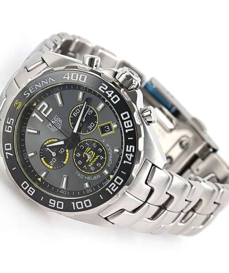 TAG HEUER FORMULA 1 X SENNA Quartz Chronograph - Diameter 43 mm CAZ101AF.BA0637