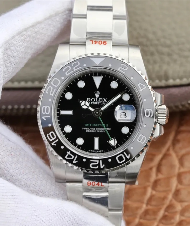 GMT MASTER 2 BLACK BEZEL MULTICOLOR SELECTION 40MM 116710LN-0001