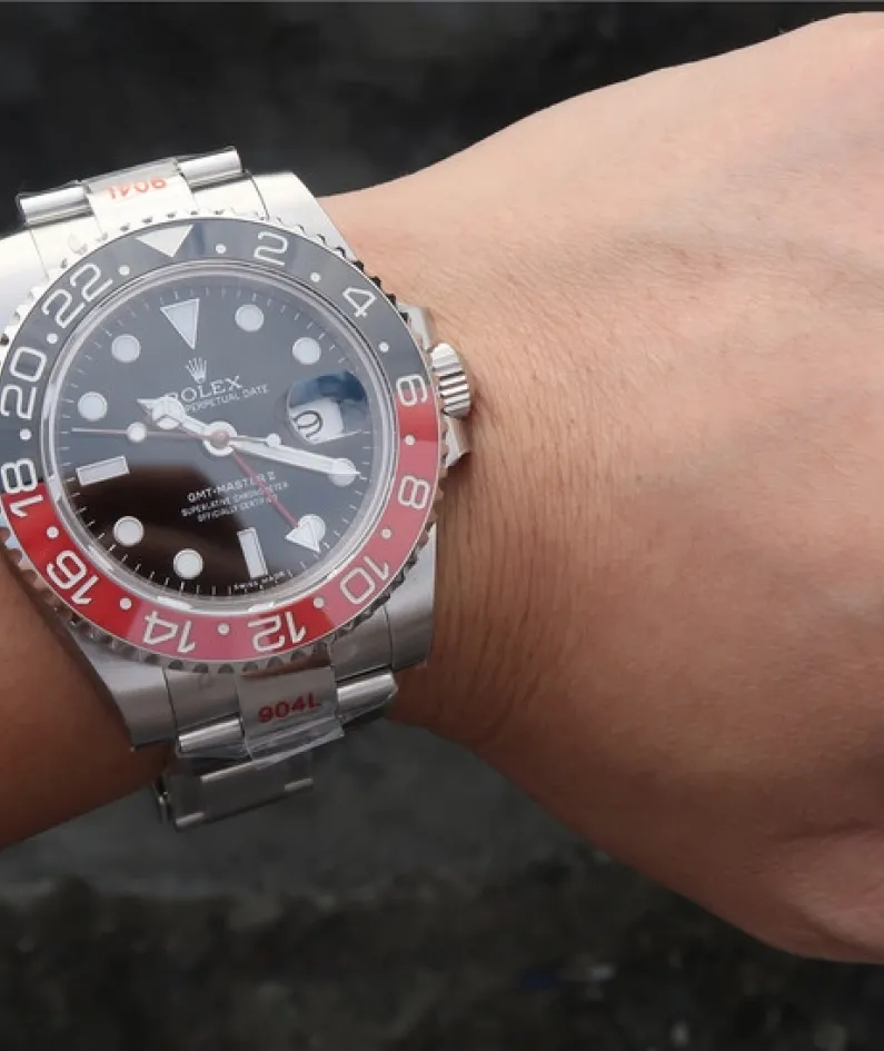 GMT MASTER 2 SILVER COKE 40MM 116719-BLRO