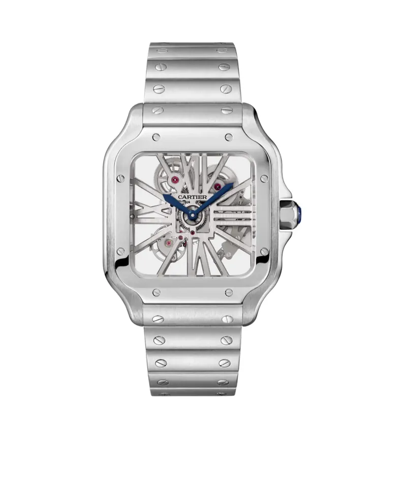 Cartier Santos de Cartier Skeleton WHSA0007(AAAAA version) Cartier Santos de Cartier Skeleton WHSA0007(AAAAA version)
