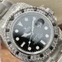 SUBMARINER SILVER BLACK DIAMOND 40MM 116759 SANR-74769Bril