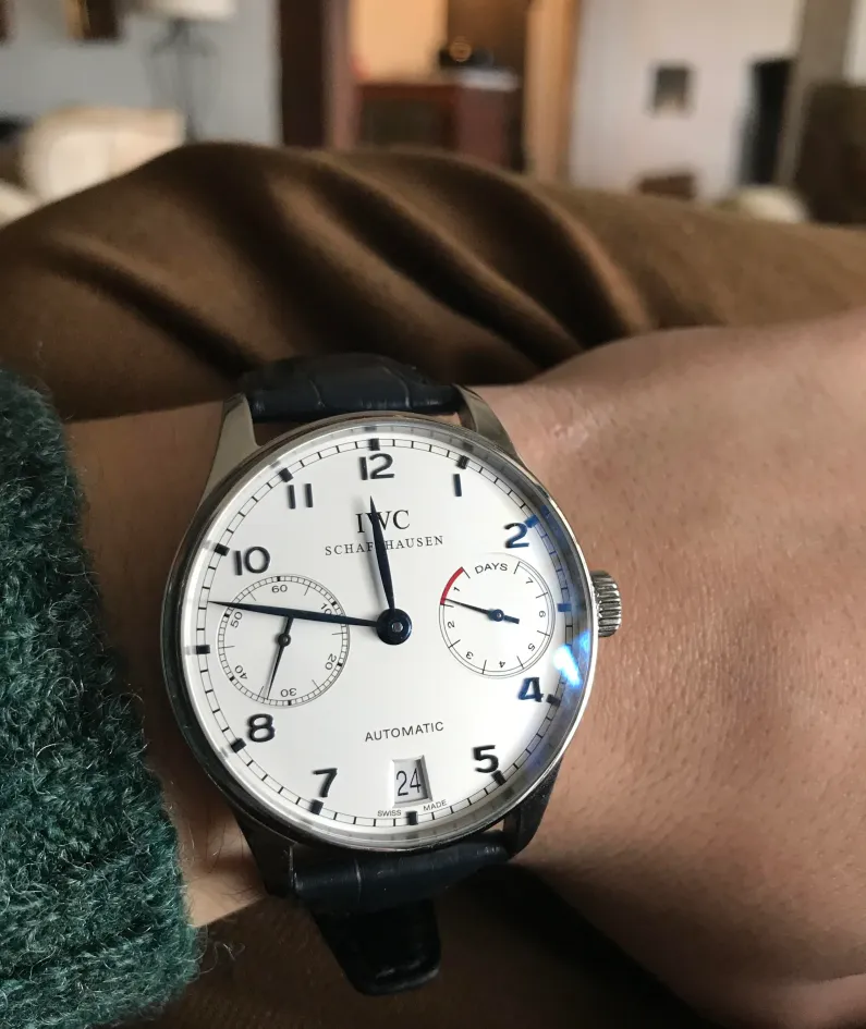 IWC Portugieser IW500107 watch (Portuguese 7)