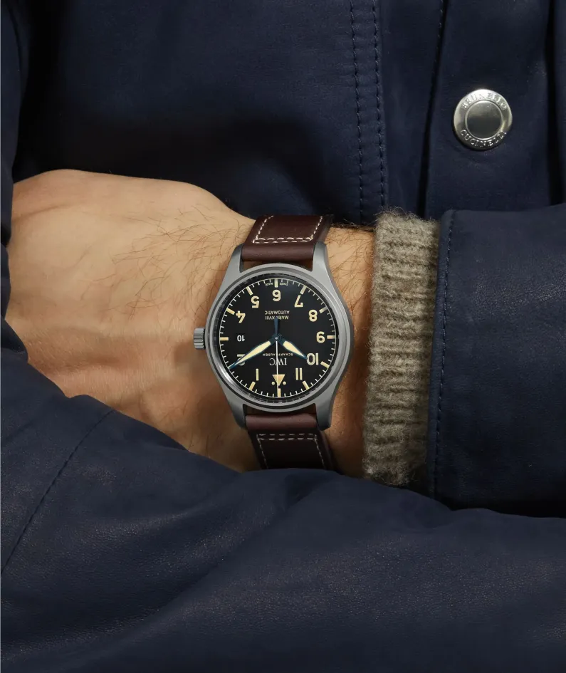 IWC pilot series IW327006 watch