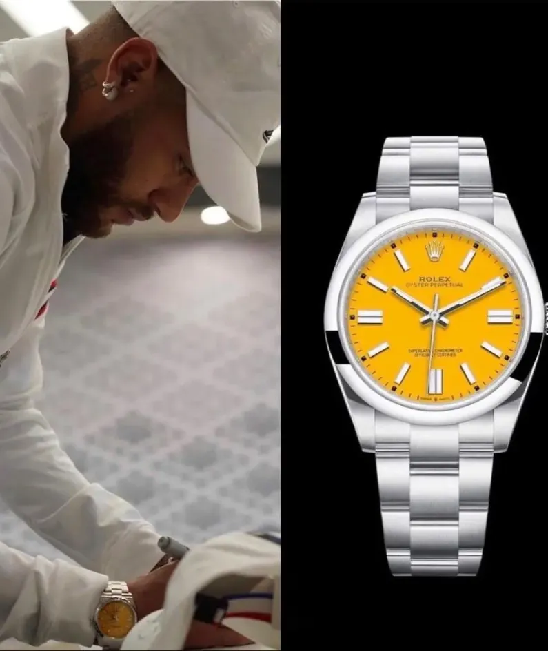 OYSTER PERPETUAL 124300 Series（Yellow）