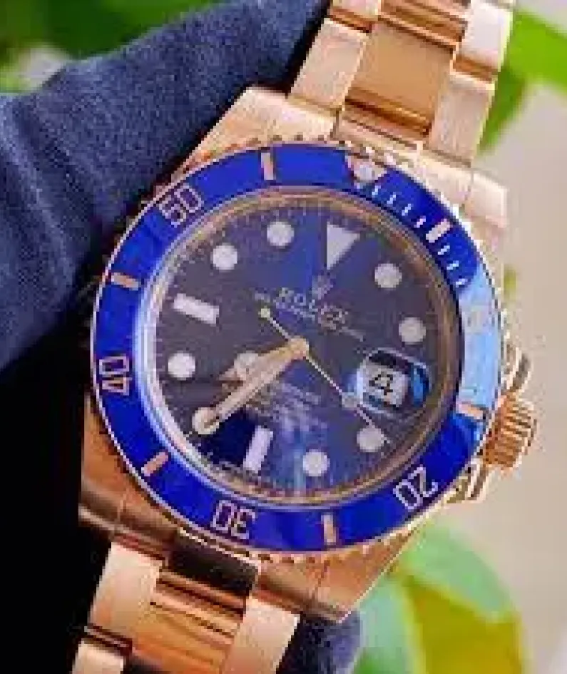 Rolex Submariner m116618lb-0003 Blue dial watch