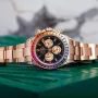 Rolex 116595 RBOW Cosmograph Daytona Rainbow 18k Rose Gold