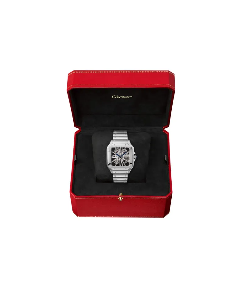 Cartier Santos de Cartier Skeleton WHSA0007(AAAAA version) Cartier Santos de Cartier Skeleton WHSA0007(AAAAA version)