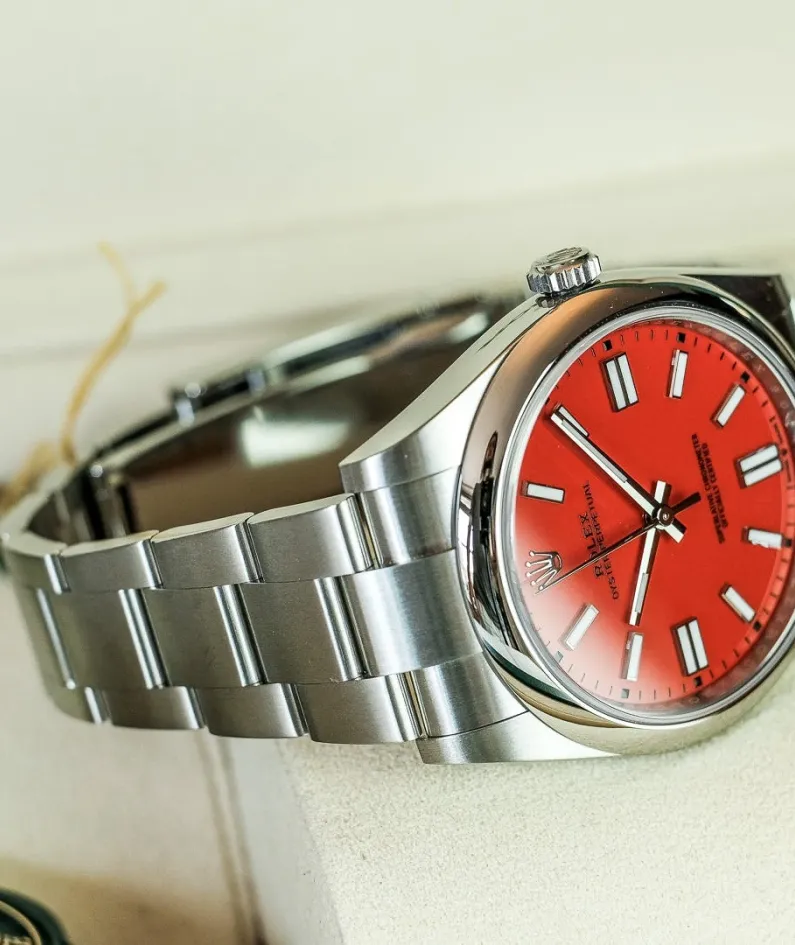 OYSTER PERPETUAL 124300 Series（orange）