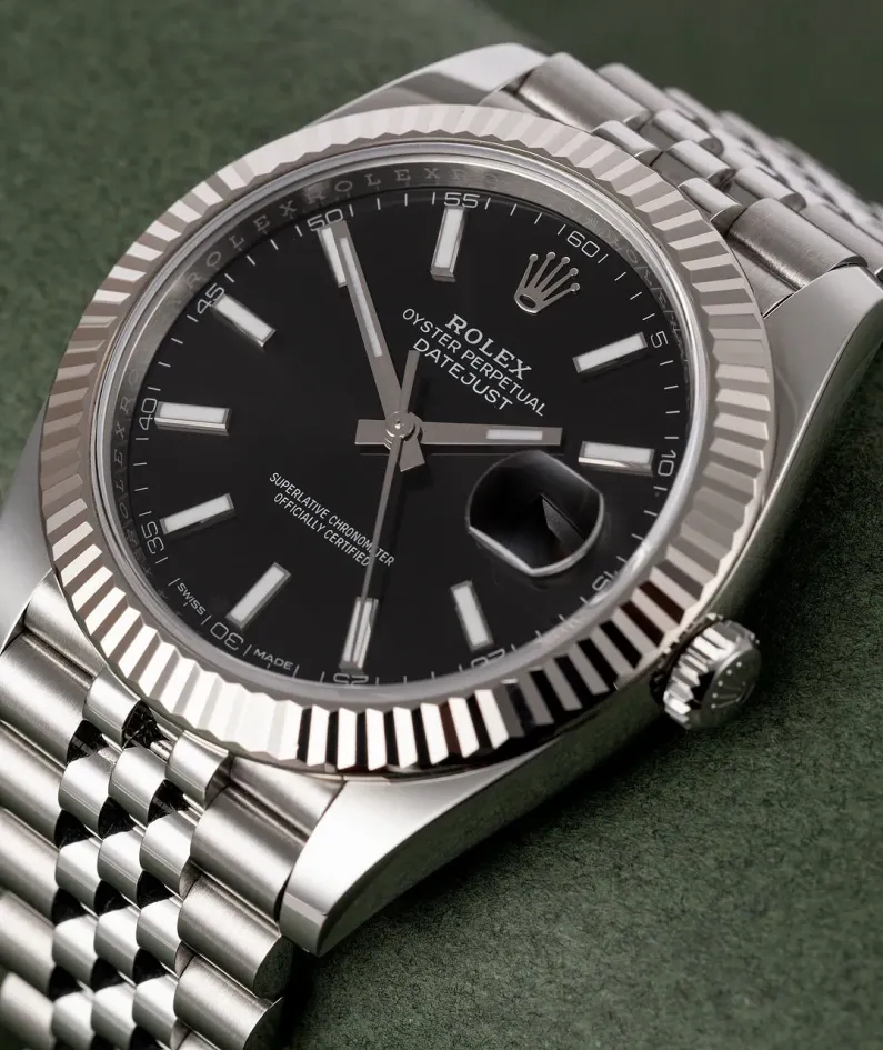 Rolex Datejust 41 Blue m126334-0017 Jubilee 18k White Gold